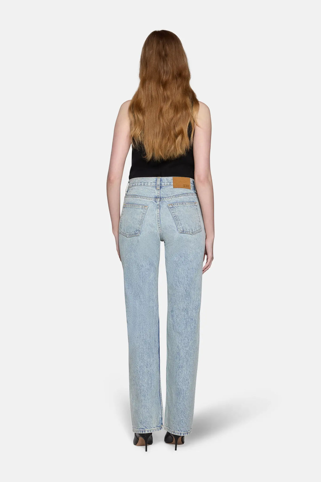 light wash bootcut jeans
